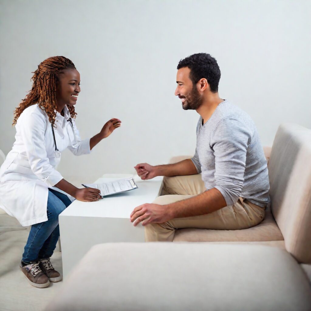 Es kann auch entspannt sein, wenn Du Dich gut auf den Besuch beim Arzt vorbereitest