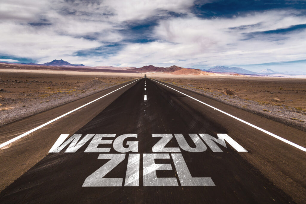Hier beginnt Dein Weg zu neuen Zielen.